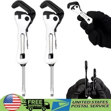 1/2PCS Maintenance Tools Micro Stubby Pipe Vise Wrench Micro Stubby Wrench