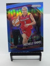 2025 Panini Prizm WNBA Michele Timms Carolina Blue Prizm /125 Phoenix Mercury SP