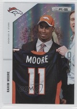 2011 Rookies & Stars Rookie Longevity Parallel Platinum 22/25 Rahim Moore 0v0