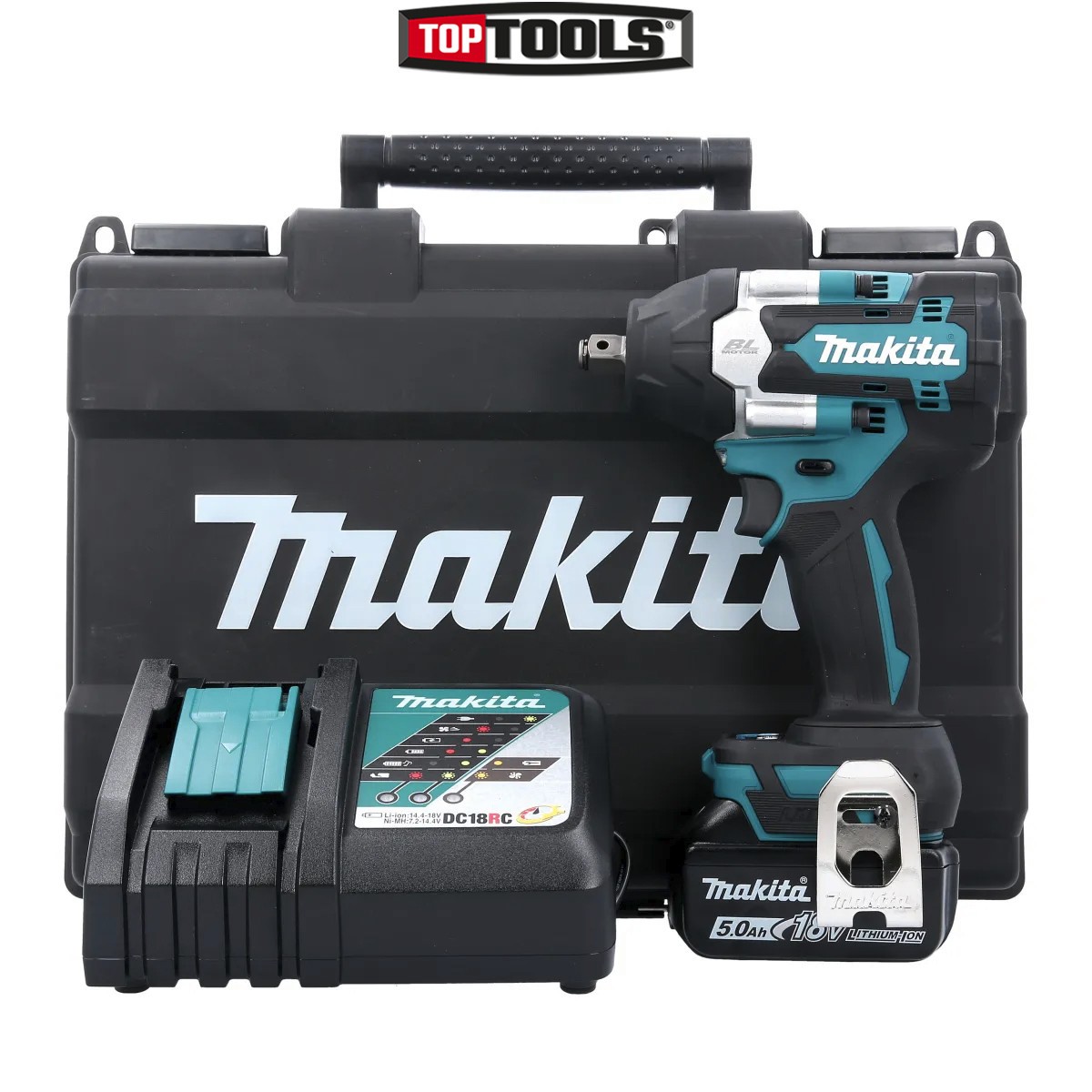 MAKITA DTW700RT 18v Impact wrench 1/2"" square drive - Image 4