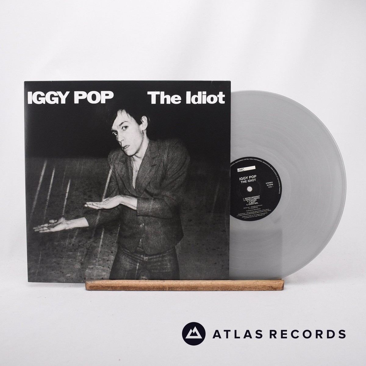 Iggy Pop The Idiot 180G Silver Limited Edition LP Album Vinyl