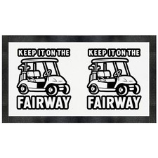 Futtermatte für Haustiere "Keep it on the Fairway" (PM00032719)