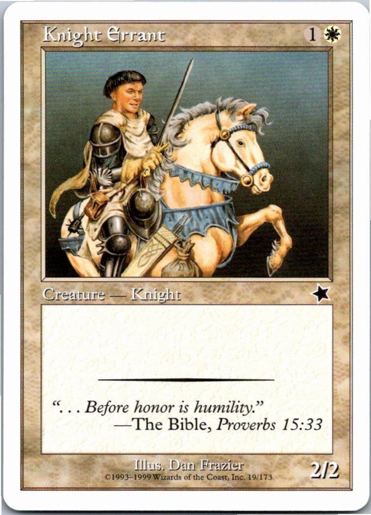 Knight Errant C 19 Starter 1999 NM