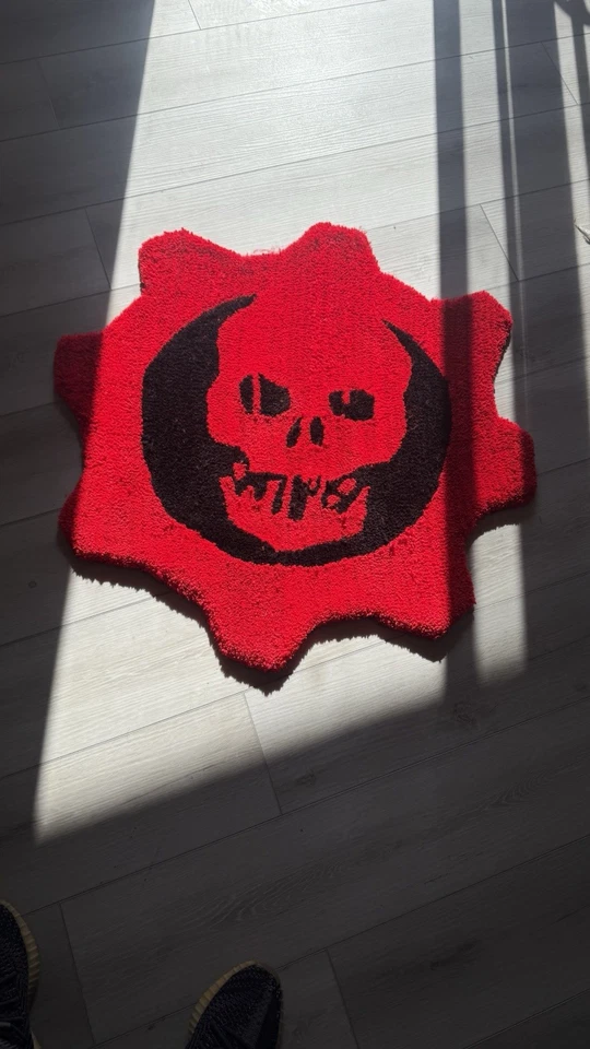 Gears of War Alfombra acolchada personalizada recargada Alfombra para jugadores Alfombra para juegos Alfombra para jugadores Foto 2 de 3