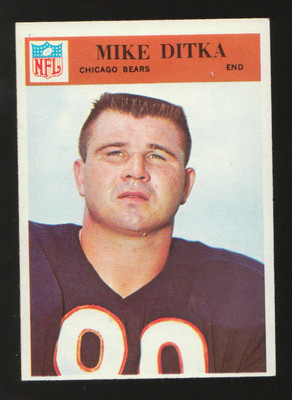 1966 #32 PHILADELPHIA MIKE DITKA CHICAGO BEARS EX/MT NM FOOTBALL