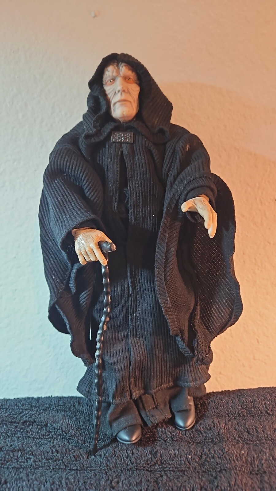 1998 HASBRO EMPEROR PALPATINE 12" STAR WARS ACTION FIGURE Vi