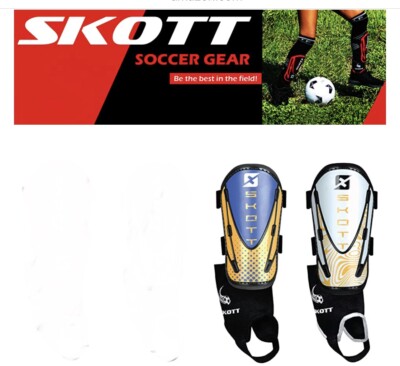 Shin Guards Soccer Youth Great Protection Skott with Sock
