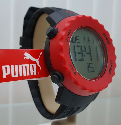 PUMA watch Unisex Mens Ladies Boys Digital Easy to Read. 4Alarms,Timer,Chrono (1 - Picture 3 of 12