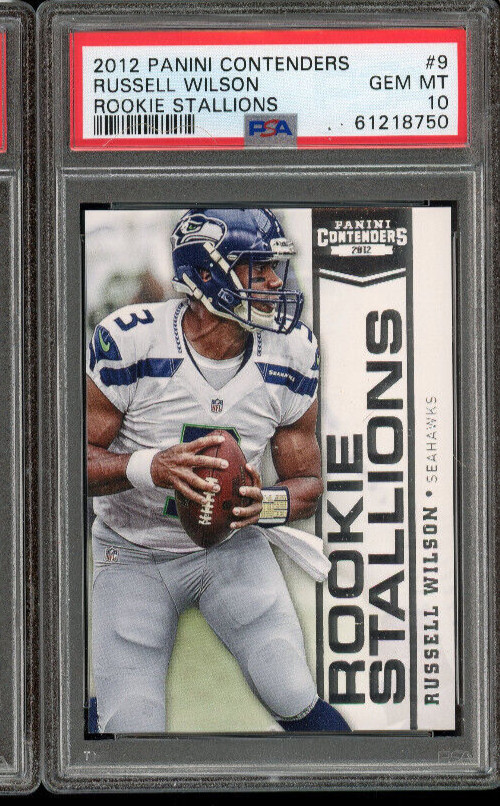 Russell Wilson Panini Contenders Rookie Stallions #9 Base