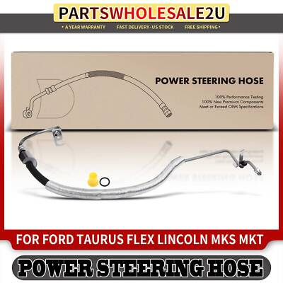 #ad Power Steering Pressure Line Hose Assembly for Ford Flex Taurus Lincoln MKT MKS $69.99