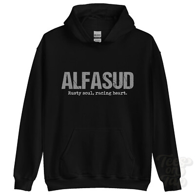 ALFASUD: Rusty Soul, Racing Heart Hoodie Autofahrer Geschenk