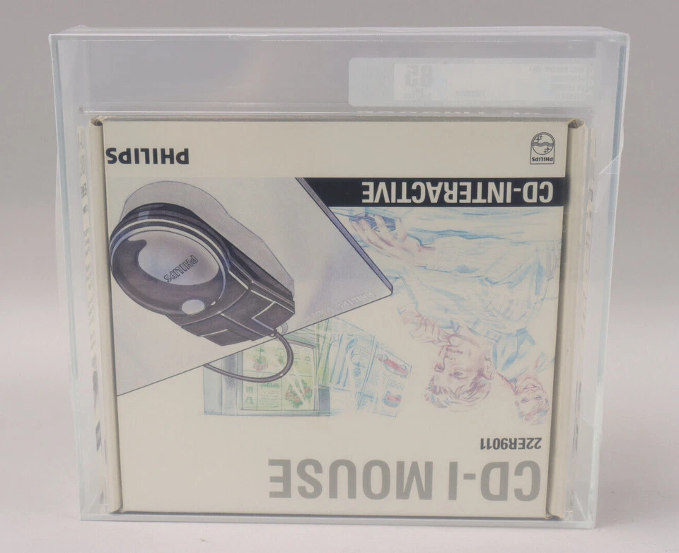 1990 Philips CD-i CDI Mouse Model 22ER9011 NIB New in Box VGA Graded Q85 NM+ - Image 4 of 4