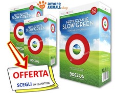 Bottos SLOW GREEN → 4 / 25 kg - Concime Prato Fertilizzante Spinta Vegetativa