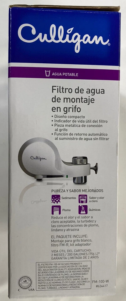 Culligan Faucet Mount Water FM-100-W Filter - Image 4 of 4