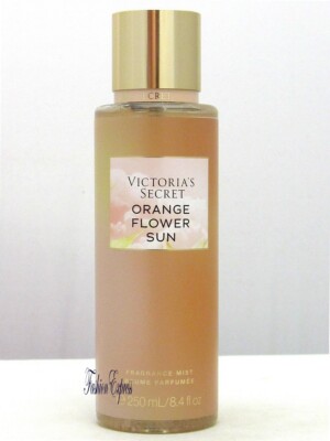 VICTORIA'S SECRET ORANGE FLOWER SUN FRAGRANCE BODY MIST SPRAY 8.4 FL OZ