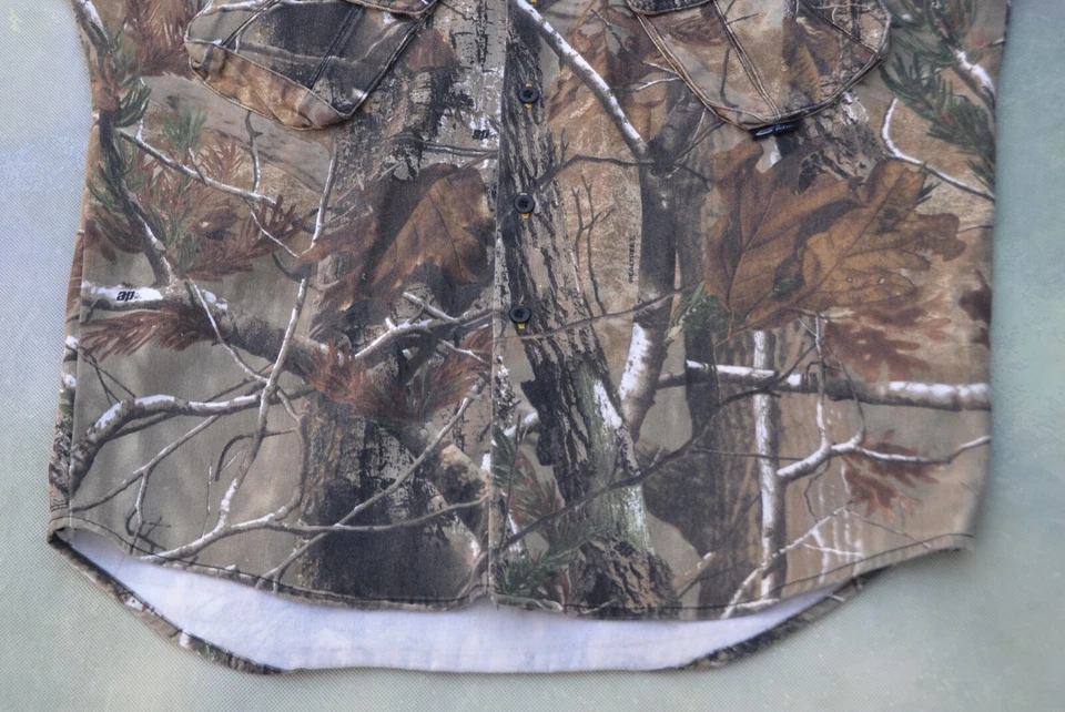 Vintage Scent Shield Bone Collector Camouflage Hunting Jacket Size M. - Image 3 of 4