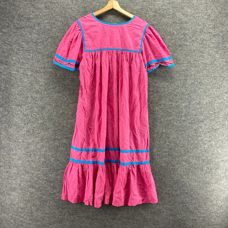 Ночное платье Cabernet женское L большое розовое квадратный вырез короткий рукав хлопок для сна - Изображение 2 из 4