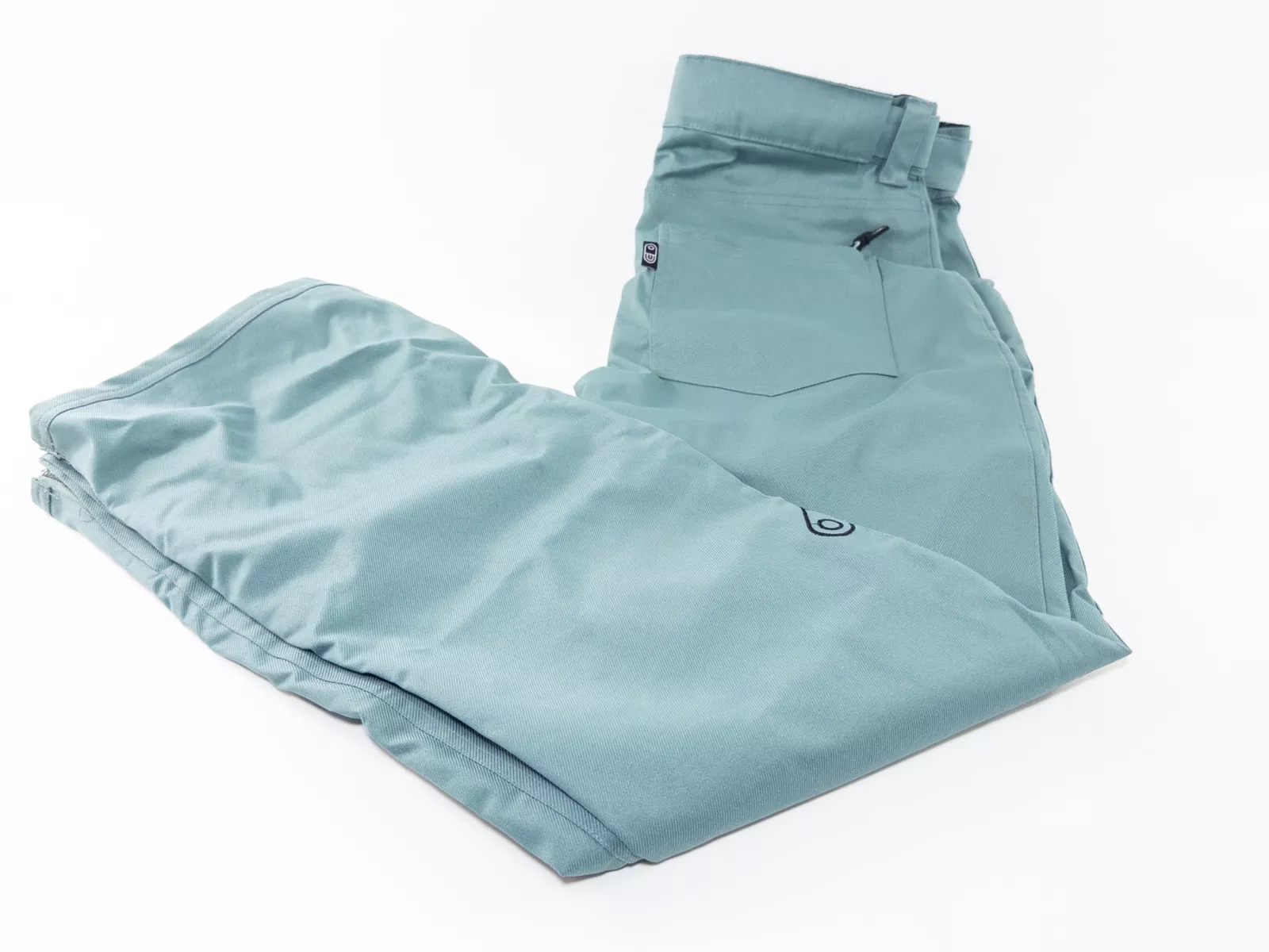 airblaster teal pockets adjustable pants