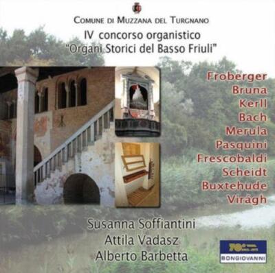 J.S BACH/BRUNA/SOFFIANTINI/VADASZ/BARBETTA: IV CONCORSO ORGANISTICO - CD