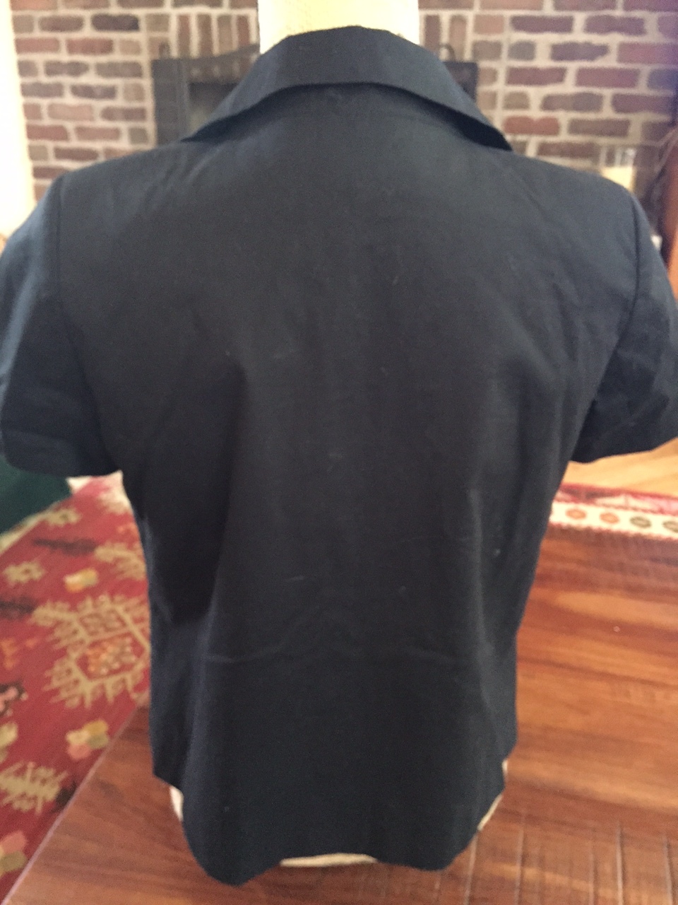 ZARA BASIC BLACK SHORT JACKET - image 2