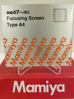 Mamiya RB 67 PRO SD / PRO S FOCUSING SCREEN (TYPE A4 / CHECKER) | eBay