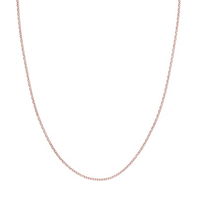 2mm Diamantschliff Zopf Kette Halskette echt massiv 14K echtes Rotgold