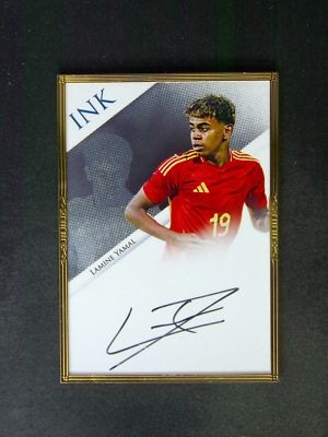 2025 Futera Incredible Lamine Yamal Ink Auto Gold Frame /4 | eBay