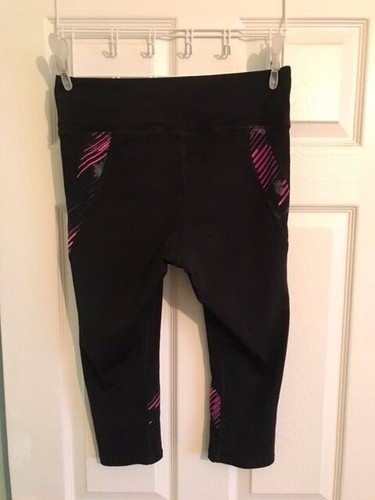 Speedo Black/Pink Stripes Training Shorts UKL/EU42 New - Picture 3 of 5