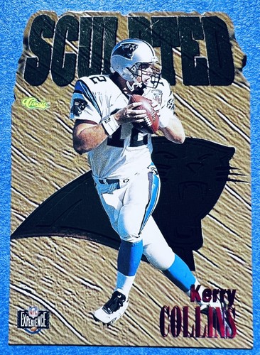 1996 Classic NFL Experience Sculpted Kerry Collins #S1 Carolina Panthers 🏈 NM+ - Bild 1 von 3