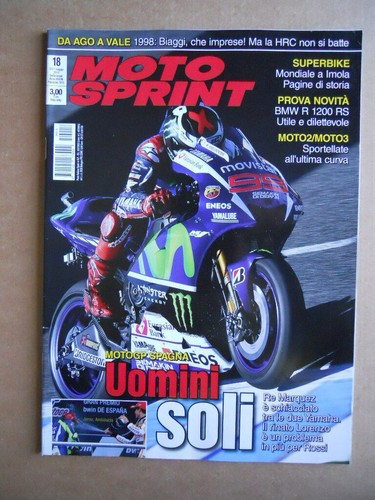 MOTOSPRINT Nr. 18 2015 [Q79] Test BMW R 1200 RS - MAX BIAGGI Einsatz