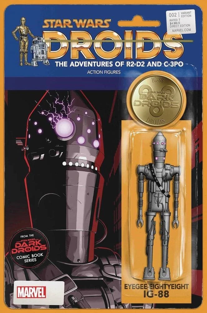 STAR WARS DARK DROIDS 2 Action Figure Variant NM Presale