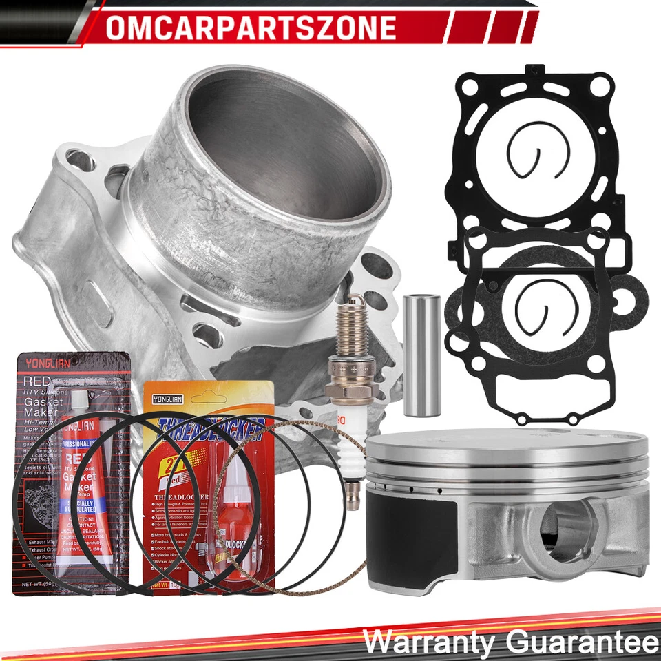 Kit de reconstrucción de extremo superior de junta de pistón de cilindro de 96,6 mm para Polaris Sportsman 550 X2 Foto 4 de 4