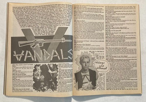 MAXIMUM ROCKNROLL Magazine #139 MRR 1994 Velvet Underground VANDALS Sexton Ming - Picture 5 of 5