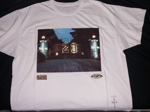 TRAVIS SCOTT Franchise Tee JORDAN GATES 