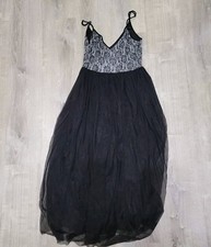 Shein Black And Silver  formal dress size L 8/10