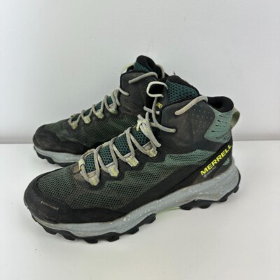 Merrell Speed Strike Mid GTX Goretex Jade Black Damen Wanderschuhe Größe UK 8