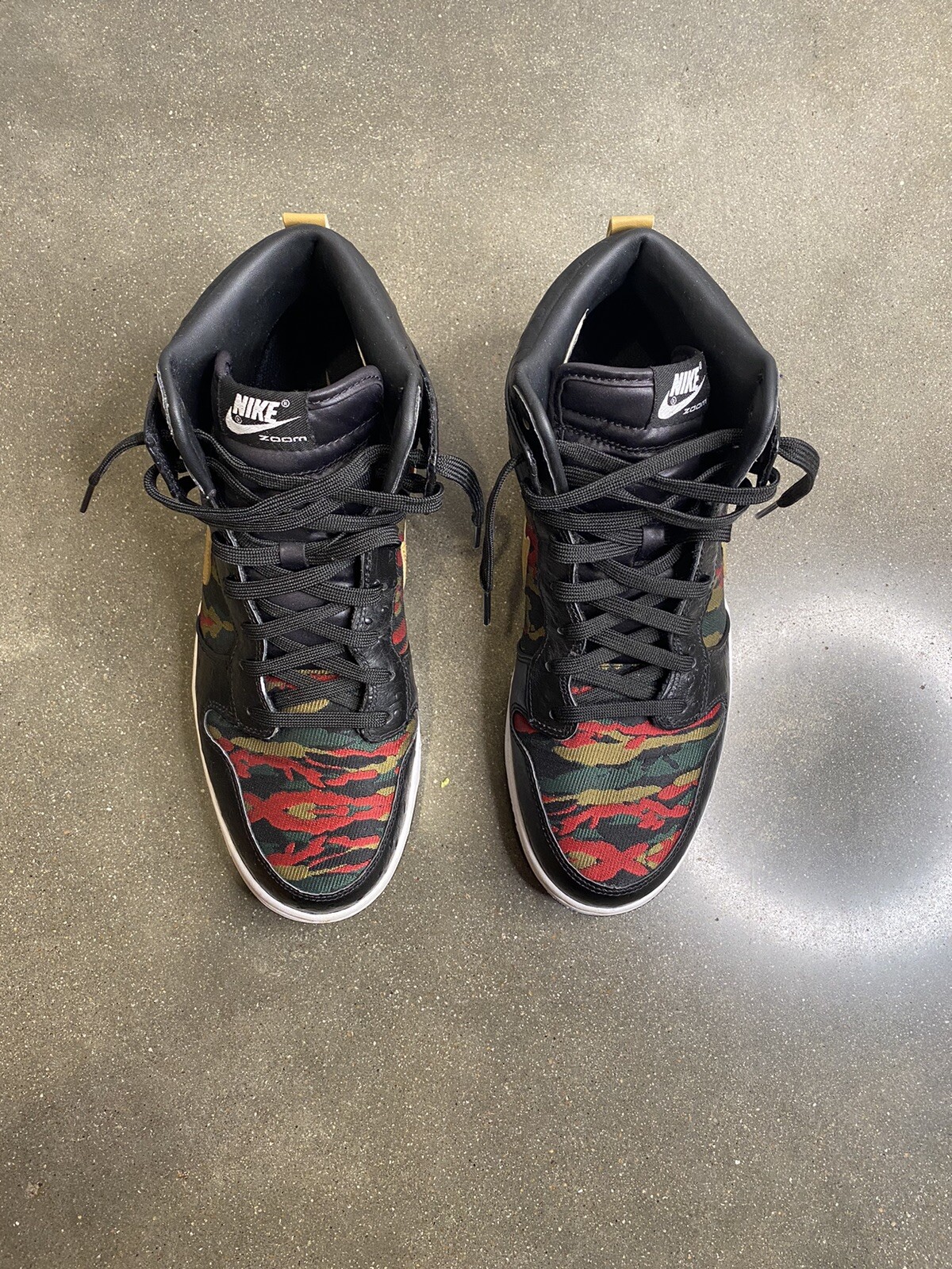 nike dunk tiger camo