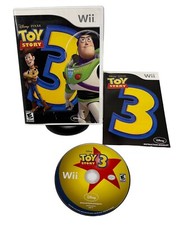Toy Story 3 (Nintendo WII, 2006) CIB Complete. Tested & Works.
