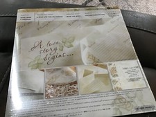 Once-Upon-a-Wedding-Album-Scrapbook-Kit-10x12-Pages-Idea-Book-Creative-Memories