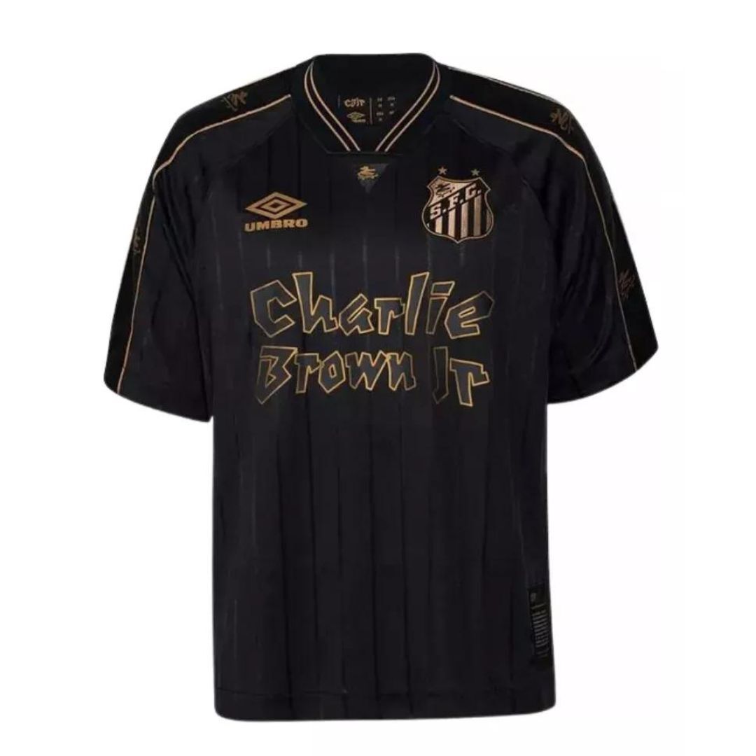 サッカー‼️Santos FC シャツ Charlie Brown Jr ‼️ Stunning Santos 2024 
