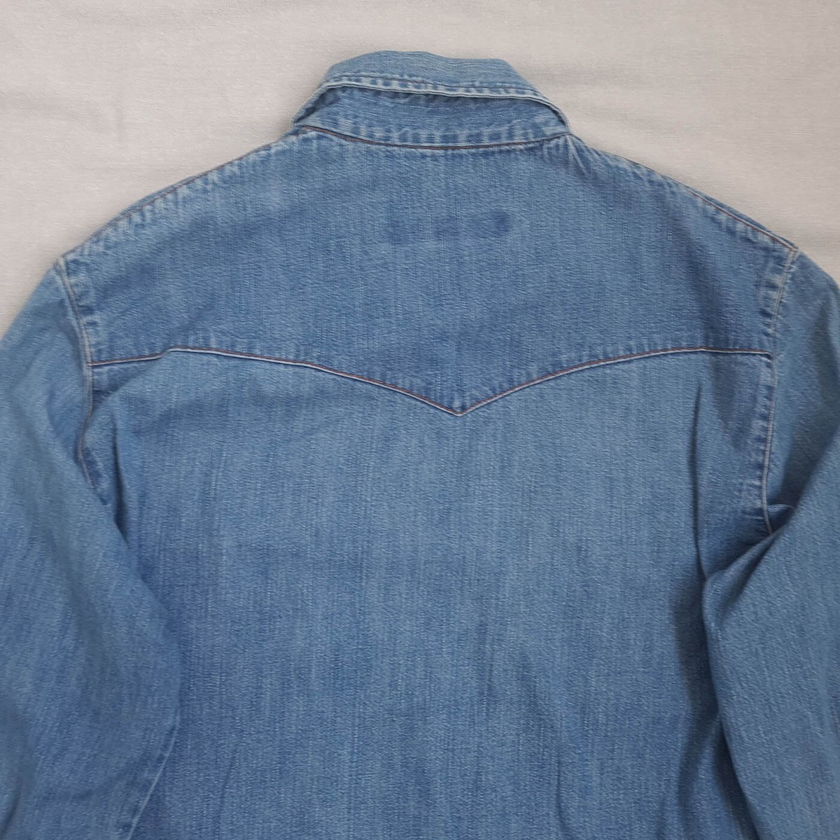 Vintage Katharine Hamnett Womens Snap Button Denim Shirt Vintage Katharine Hamnett Womens Snap Button Denim Shirt