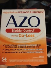 New Box AZO Bladder Control / Reduce Occasional Urge / Leakage