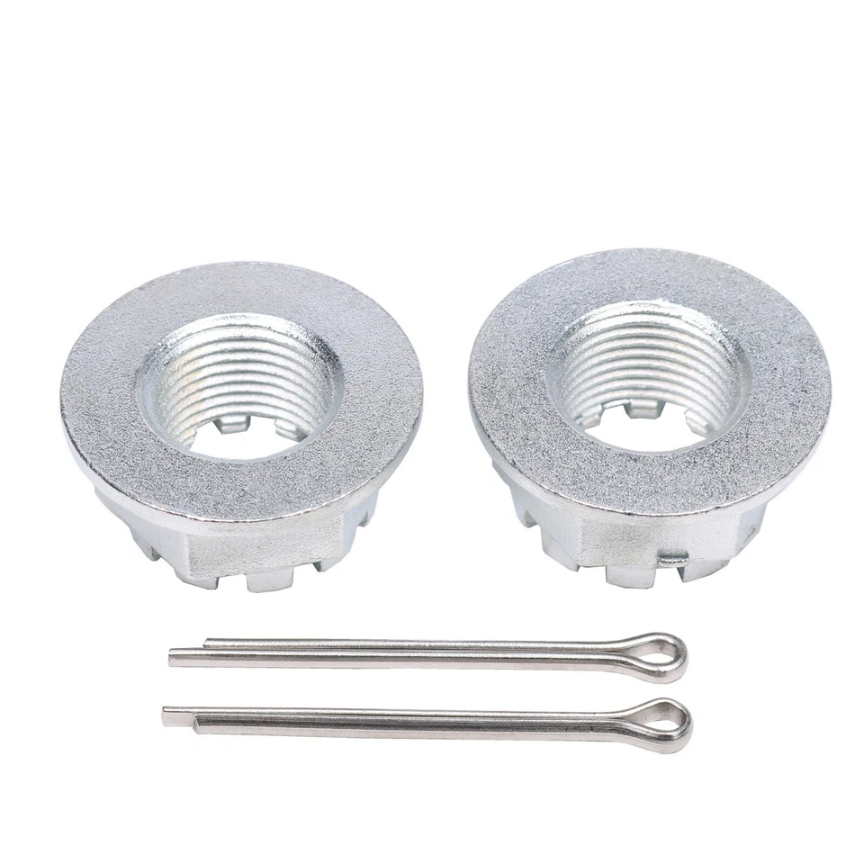 Juego de 2 tuercas y pasadores de castillo de eje trasero para Honda TRX250EX 2001-2008 Sportrax 250 Foto 4 de 4