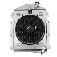4 Rows Radiator Shroud Fan For 1939-1940 Chevrolet Trucks Kc Kd Kf Kp L6 3.5l