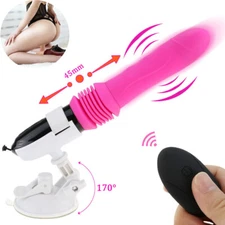 Automatic Thrusting Dildo Sex Machine for Women Hands-Free Sex Toys Telescopic
