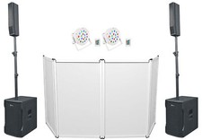 DJ Package w/(2) TITAN COLUMN 12 Powered Arra...