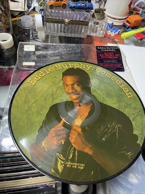 1983 Eddie Murphy: Comedian LP 12'' Picture Disc Stand Up Vinyl Hype Sticker Demo