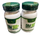 Pack SimLIKE DIM SGS Hormone + Detox  Metabolism Not Biote. 60 Capsules 2 Packs