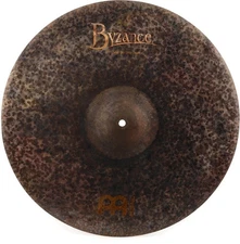 Meinl Cymbals 20 inch Byzance Extra Dry Thin Crash Cymbal (2-pack) Bundle