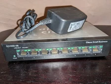 Cisco Systems SG100D-08 V2 Gigabit Switch j378 
